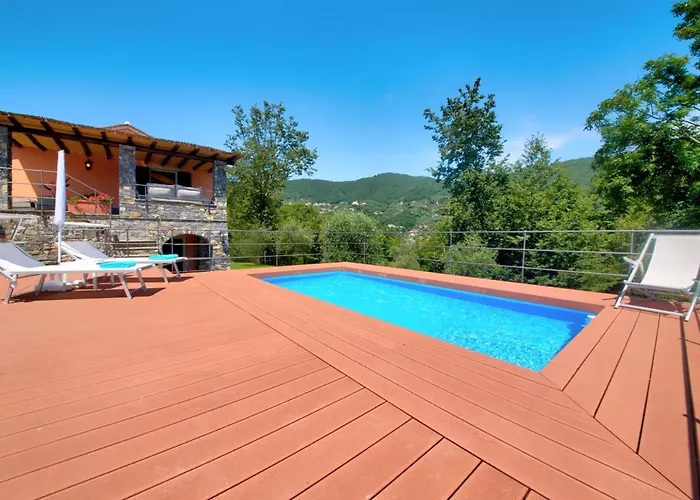 Casa vacanze I Giardini Di - Rumanin, Garden&pool Camogli